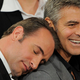 Illustration for article titled Jean Dujardin Snuggles Right Up With George Clooney